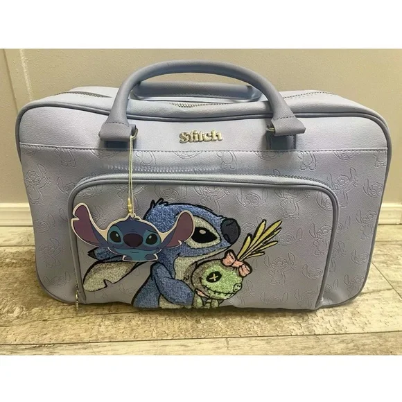 Primark Disney Stitch & Scrump Weekender Travel Bag New - Picture 5 of 7